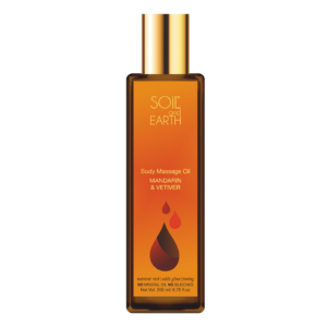 AYURVEDIC BODY MASSAGE OIL- MANDARIN & VETIVER