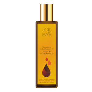 SOUNDARYA BODY MASSAGE OIL- SAFFRON & SANDALWOOD
